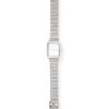 HIS AND HERS SILVER SQUARE WATCH SET