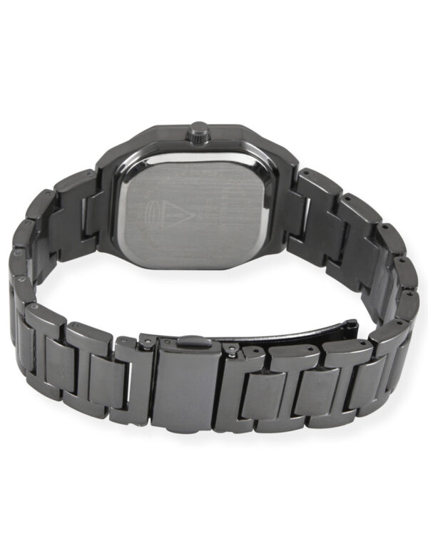 LADIES GUNMETAL LINK ANALOG WATCH