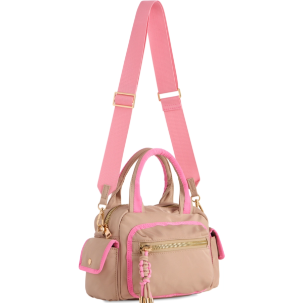 Jet Top Handle Shoulder Bag