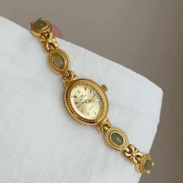 vintage_gold_bracelet_watch_for_women.gif Vintage Gold Bracelet Watch for Women ?C Elegant Chain Style